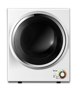 Electric Tumble Compact Cloth Dryer Stainless Steel Wall Mounted 1.5 cu ... - £359.67 GBP