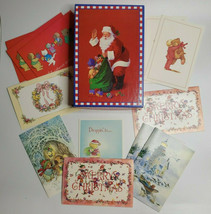 Vintage Carlton Cards Christmas Greeting Cards in Box 12 Each U121 - £7.96 GBP