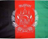 Afghanistan - 4'X6' Nylon Flag - Nylon, Without Fringe, Grommets - $86.40