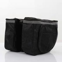 focstrot Pannier bags for bicycles Water Resistant Bicycle Trunk Bag, Black - £37.58 GBP