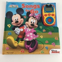 Disney Junior Mickey Mouse Clubhouse Songs To Go Play A Song Book Music Player - £47.67 GBP