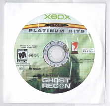 Ghost Recon Platinum Hits Video Game Microsoft XBOX Disc Only - £7.54 GBP