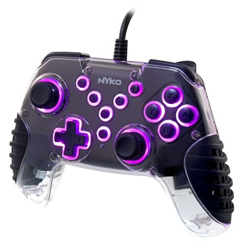 Nyko Air Glow - LED Fan-Cooled Wired Controller for Switch - LED Light Show and  - $37.22