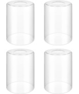 Clear Glass Lamp Shade Replacement 4 Pack,5.5inch High, 3.9in W READ DISC - $380.13 MXN