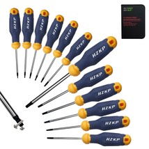 Sunhzmckp 12-Piece Magnetic Torx Screwdrivers Set,S2 Alloy Steel,T5-T40 Star Scr - £24.23 GBP