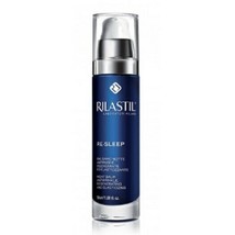 Genuine Rilastil Re-Sleep Restoring Night Balm face skin wrinkle treatment 50 ml - £69.72 GBP