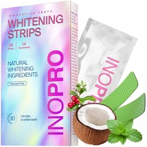 Teeth Whitening Strips 14 Treatments Kit - Teeth Whitener, Peroxide Free... - $47.99