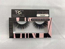 Trs True Mink Lashes Luxury 3D Lashes # 960 M Light &amp; Soft As A Feather - £3.93 GBP
