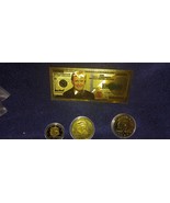 PRES.TRUMP RETURN COLLECTORS SET/10000000 GOLD BILL/2016,2020,2024 COINS... - $577.37 MXN