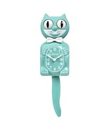 OCEAN WAVES KIT CAT CLOCK 15.5&quot; Retro Green Free Battery USA MADE Kit-Ca... - $1,319.17 MXN