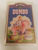 Disney Dumbo Masterpiece Collection VHS Video Cassette Clamshell  Like New - £9.58 GBP