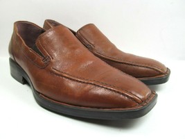 Born Bike Toe Brown Loafer Mens US Size 8 Very Little Wear Leather Casual - £19.57 GBP