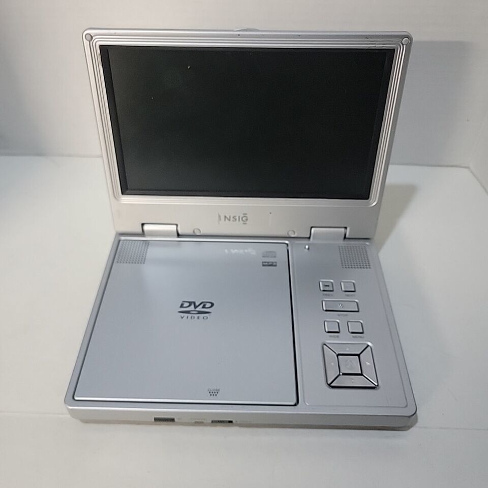 Portable DVD Player Insignia NS-8PDVDA (8&quot;) And Battery Grey Won&#39;t Read ... - $5.87