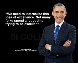Barack Obama &quot;We Need To Internalize This Idea Of...&quot; Quote Photo Various Sizes - £3.87 GBP+