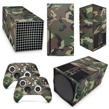 Gng Camouflage Skins Compatible With Xbox Series X Console Decal Vinal Sticker + - £29.70 GBP