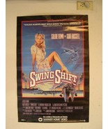 Swing Shift Poster Kurt Russell Goldie Hawn Old Movie - $1,621.09 MXN