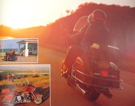 1977 Harley Davidson V-Twin Prestige Brochure BIG Electra Super Glide Cafe Racer - £30.29 GBP