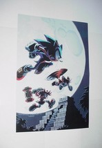 Sonic the Hedgehog Poster # 6 Sonic Tails Amy Rose Tracy Yardley Movie Frontiers - £9.54 GBP