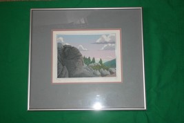 1985 Signed Numbered 127/130 Art Print Tom Caldwell Breckenridge Co Rock Garden - £59.21 GBP