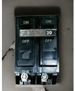 General Electric  GE TQB2120  2p 20a Bolt-On Circuit Breaker Ships FREE ... - $35.83 CAD