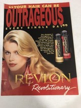 1990s Revlon Revolutionary Vintage Print Ad Advertisement pa15 - $7.91