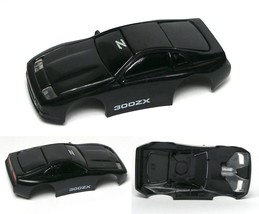 1991 Tyco Nissan 300ZX Black/Blk Z Ho Slot Car Wide Short Body Only 6310 Handles - $18.99