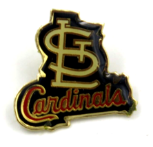 Vintage 1990s St. Louis Cardinals MLB Lapel Pin Hat Button - $9.85