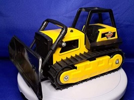 Tonka Trax - 1980&#39;s Bulldozer Vintage Pressed Steel Working Toy - £94.30 GBP