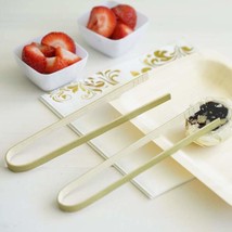 300 Natural 6&quot;&quot; Long Bamboo Disposable Food Serving Tongs Party Wedding Tablewar - $105.48