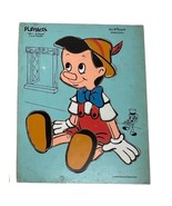 Vintage Playskool Walt Disney 8-Pc. Wooden Puzzle Pinnocchio - $276.80 MXN