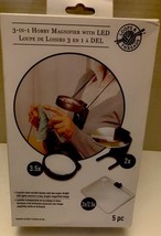 Loops and Threads - 3-in-1 HOBBY MAGNIFIER  with LED Light - $14.87