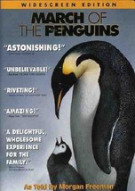 March of the Penguins...As Told By Morgan Freeman (used documentary family DVD) - £11.19 GBP