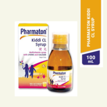 Pharmaton Kiddi Cl Syrup 100ML Multi Vitamin With Lysine &amp; Calcium - £17.75 GBP