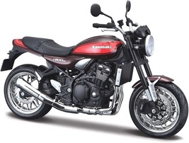 Kawasaki Z900RS - Brown Orange - 1/12 Scale Diecast Metal Model Motorcycle - £23.26 GBP
