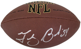 Tedy Bruschi New England Patriots signed NFL football proof COA autographed - £156.90 GBP