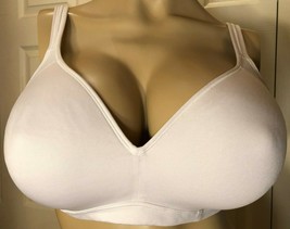 BALI 38DD White 6570 ACTIVE CLASSIC 38 DD Wire Free Lined Bra - £5.53 GBP