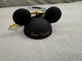 Disney Parks Mickey Mouse Ears Hat Best Uncle Keychain with Lobster Claw - £17.70 GBP