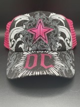 Dallas Cowboys Black &amp; Pink Womens  SnapBack Cap Hat - $15.88