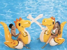 Jurassic Bash Inflatable Pool Game/Floats Funsicle 62.5&quot; L X 40&quot; W X 42.... - £30.46 GBP