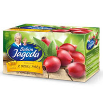 Babcia Jagoda Fruit Tea Rosehip 20 Tea Bags Free Shipping - $8.90