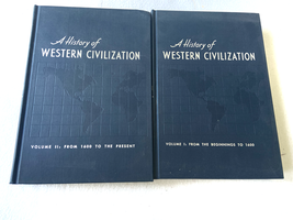 1962 HC A History of Western Civilization, Vol. 1: From the Beginnings to 1600.. - £84.92 GBP
