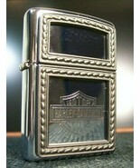 Retired 2003 Iconic Harley Davidson Mirrored Rope Zippo Lighter - $1,224.57 MXN