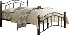 Homelegance Averny Metal Platform Bed, Full, Black - $218.99