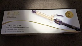 HOT TOOLS Pro Artist 24K Gold Collection Curling Iron 1&quot; Long Lasting Curls NEW - £23.73 GBP