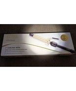 HOT TOOLS Pro Artist 24K Gold Collection Curling Iron 1&quot; Long Lasting Cu... - £23.65 GBP