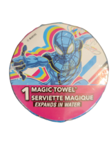 Peachtree Playthings Marvel Blue Spiderman Magic Towel Washcloth - $5.99