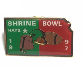 Lapel Pin KS. 1997 East-West Shrine Bowl- Shriners, Masons, High School ... - £3.71 GBP