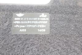 08-14 MINI COOPER CLUBMAN TRUNK FLOOR PANEL SPARE TIRE COVER Q5821 image 10