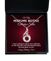 Necklace Birthday Present For Perfume Bottle Collector Sister - Jewelry  - £39.92 GBP