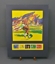 1991 USA Outdoor Track &amp; Field Championships Matted Joni Carter Print &amp; ... - $14.95